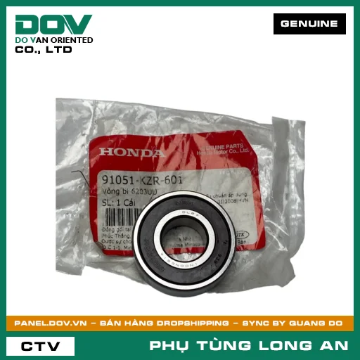 VÒNG BI 6203UU HONDA AIR BLADE 125, SH 125/150 — 91051KZR601