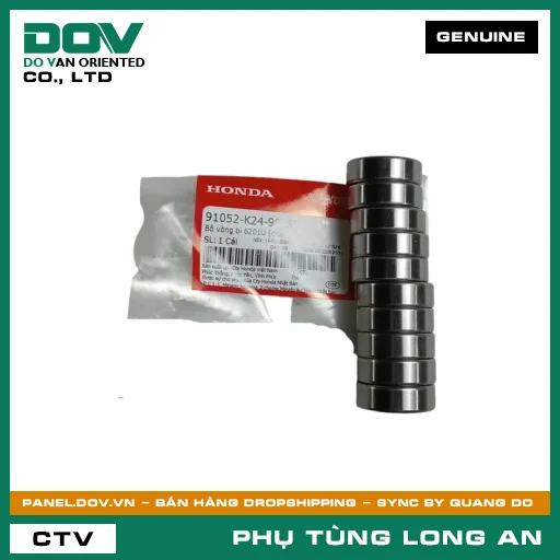 BỘ VÒNG BI 6201U (NSK) HONDA  — 91052K24901SS