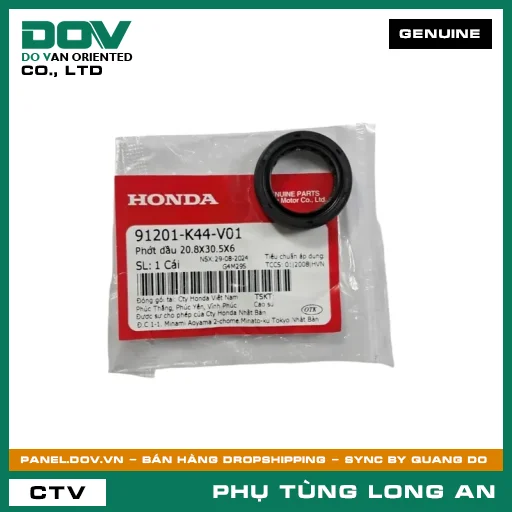 PHỐT NHỚT 20.8X30.5X6 HONDA VISION 110 — 91201K44V01