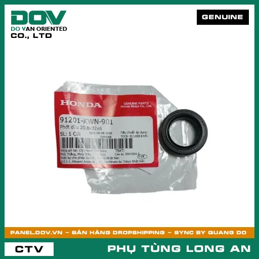 PHỐT NHỚT 20.8X32X6 HONDA AIR BLADE 125, LEAD 125, PCX, SH 125/150, SH MODE — 91201KWN901