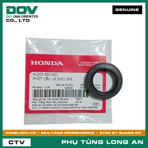PHỐT NHỚT 19.5X31.5X6 HONDA VISION 110 — 91202K0JN01