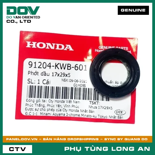 PHỐT NHỚT 12X26X5 HONDA CB300R, REBEL 300 — 91202KTW901