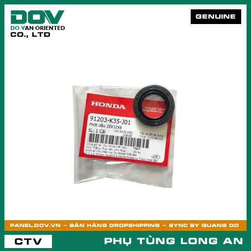 PHỐT NHỚT 20X32X6 HONDA AIR BLADE 125/160, LEAD 125, PCX, PCX 125, PCX 125/150, SH 125/150, VARIO 160, VISION 110 — 91203K35J01