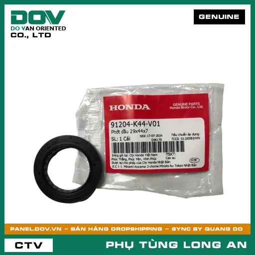 PHỐT NHỚT 29X44X7 HONDA LEAD 125, VISION 110 — 91204K44V01