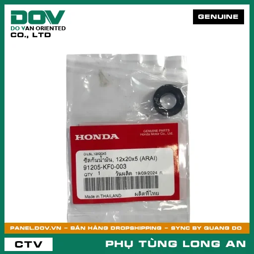PHỐT NHỚT 12X20X5 HONDA CB150R, CBR150R, REBEL 1100, WINNER 150, WINNER R, WINNER X — 91205KF0003
