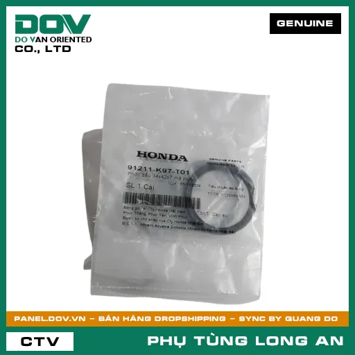 PHỐT NHỚT 34X41X4 MÁ PULY HONDA AIR BLADE 125/150, AIR BLADE 125/160, LEAD 125, PCX, PCX 125/150, PCX 160, SH MODE, VARIO 160 — 91211K97T01