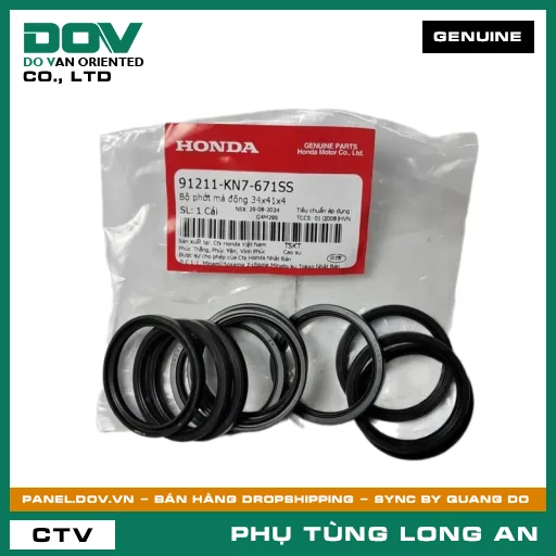 BỘ PHỐT MÁ ĐỘNG 34X41X4 HONDA — 91211KN7671SS