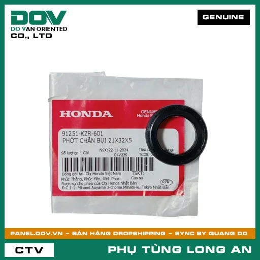 PHỐT CHẮN BỤI 21X32X5 HONDA AIR BLADE 125, AIR BLADE 125/150, AIR BLADE 125/160, SUPER CUB C125, VISION 110 — 91251KZR601