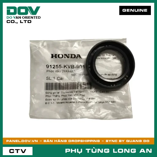 PHỐT NHỚT 29X44X7 HONDA AIR BLADE 110, VISION 110 — 91255KVB901