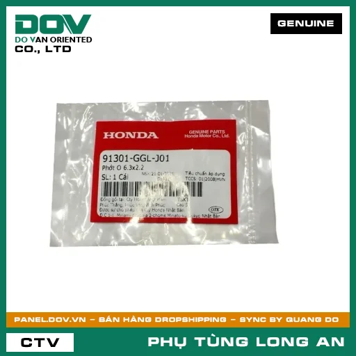 PHỐT O 6.3X2.2 HONDA AIR BLADE 110, AIR BLADE 125, AIR BLADE 125/150, AIR BLADE 125/160, CB150R, CB300R, CB650R, CBR650R, FUTURE 125, GOLDWING, LEAD 125, MSX 125, PCX, PCX 125, PCX 125/150, PCX 160, SH 125/150, SH 125/160, SH 350, SH MODE, SUPER CUB C125, VARIO 160, VISION 110, WAVE RSX 110, WINNER 150, WINNER R, WINNER X — 91301GGLJ01