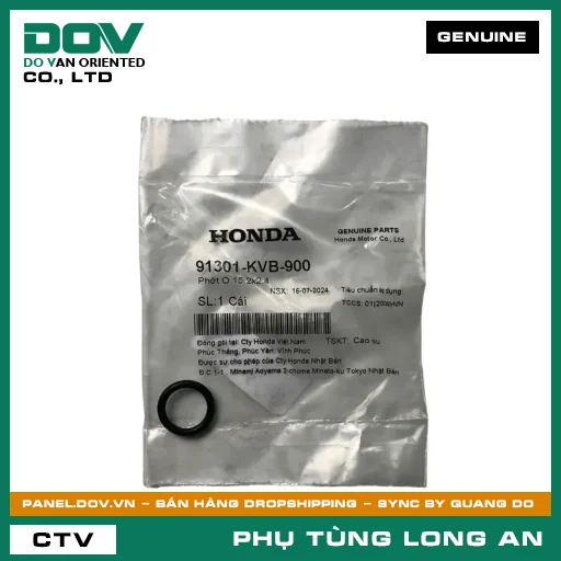 PHỐT O 15.2X2.4 HONDA AIR BLADE 110, CLICK 110, LEAD 110 — 91301KVB900