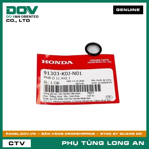 PHỐT O 11.4X2.1 HONDA SH 125/150, SH 125/160 — 91303K0JN01