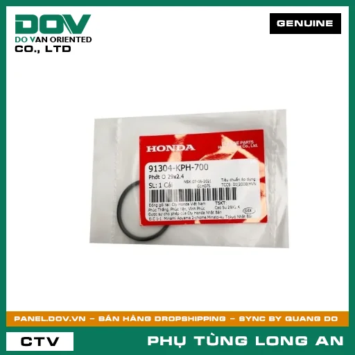 PHỐT O 29X2.4 HONDA FUTURE 125, MSX 125, SUPER CUB C125, WAVE RSX 110 — 91304KPH700