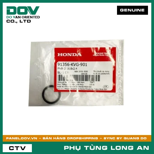 PHỐT O 16.8X2.4 HONDA AIR BLADE 125/150, AIR BLADE 125/160 — 91356KVG901