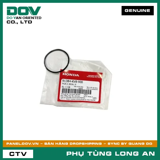 PHỐT O 38.8X1.9 HONDA AIR BLADE 110, AIR BLADE 125, AIR BLADE 125/150, AIR BLADE 125/160, CLICK 110, LEAD 110, LEAD 125, PCX, PCX 125, PCX 125/150, PCX 160, SH 125/150, SH 125/160, SH MODE, VARIO 160, VISION 110 — 91384KVB900