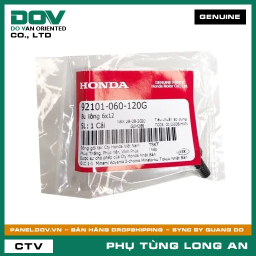 BU LÔNG 6X12 HONDA WINNER 150 — 92101060120G