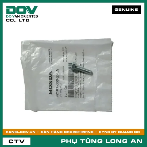 BU LÔNG 6X22 HONDA SUPER DREAM, WAVE ALPHA — 92101060220A