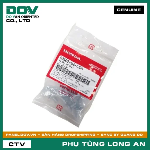 VÍT ĐẦU DẸT 6X12 HONDA — 93600060120A