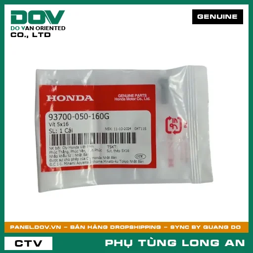 VÍT 5X16 HONDA SUPER DREAM — 93700050160G