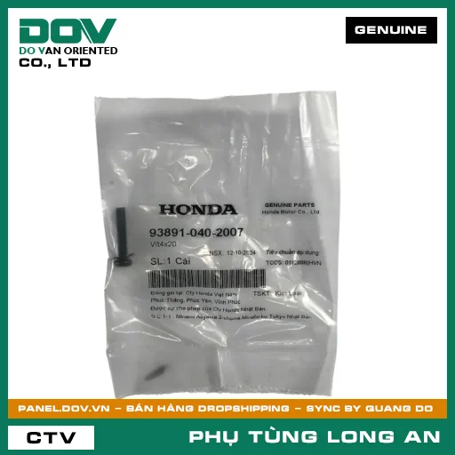 VÍT4X20 HONDA FUTURE NEO, WAVE 100, WAVE ALPHA — 938910402007