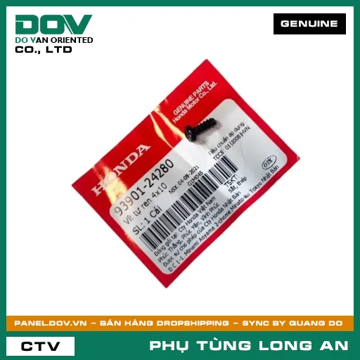 VÍT TỰ REN 4X10 HONDA SUPER DREAM — 9390124280