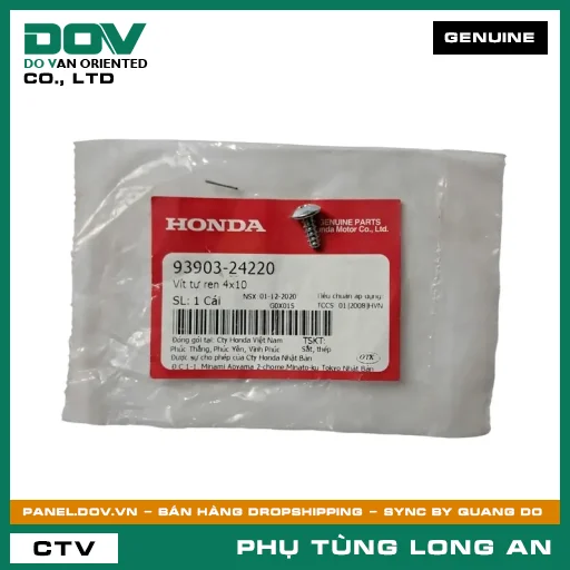 VÍT TỰ REN 4X10 HONDA FUTURE NEO, GOLDWING — 9390324220