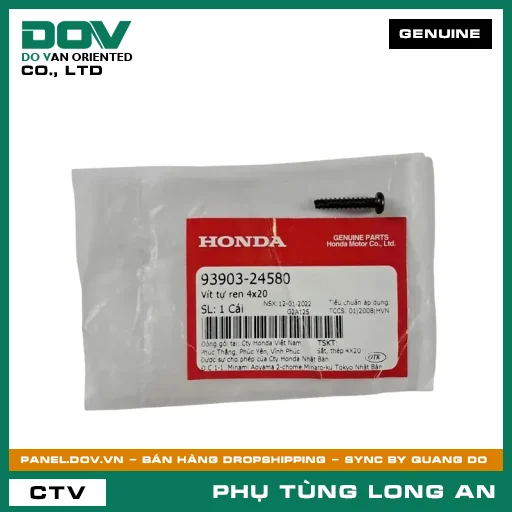 VÍT TỰ REN 4X20 HONDA FUTURE NEO — 9390324580