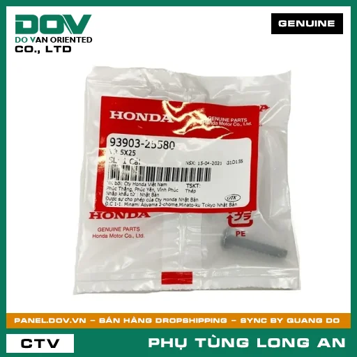 VÍT TỰ HÃM 5X25 HONDA CB350 H'NESS, MSX 125, SUPER CUB C125, WINNER 150, WINNER X — 9390325580
