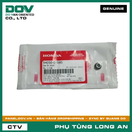 ĐAI ỐC 4MM HONDA SUPER DREAM — 9405004080