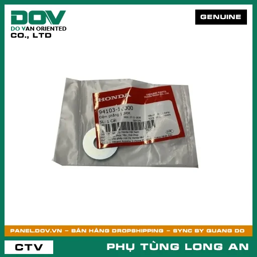 ĐỆM PHẲNG 10MM HONDA CB250 NIGHTHAWK, DREAM 110, WINNER 150 — 9410310000