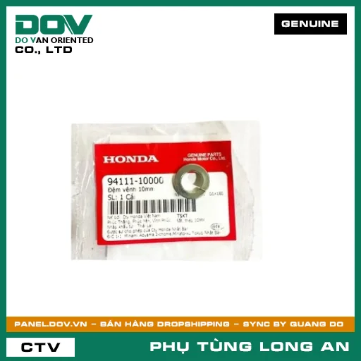 ĐỆM VÊNH 10MM HONDA BLADE 110, CB250 NIGHTHAWK, DREAM 110, FUTURE 125, FUTURE NEO, SUPER CUB C125, WAVE 100, WAVE ALPHA, WAVE ALPHA 110, WAVE RSX 110 — 9411110000