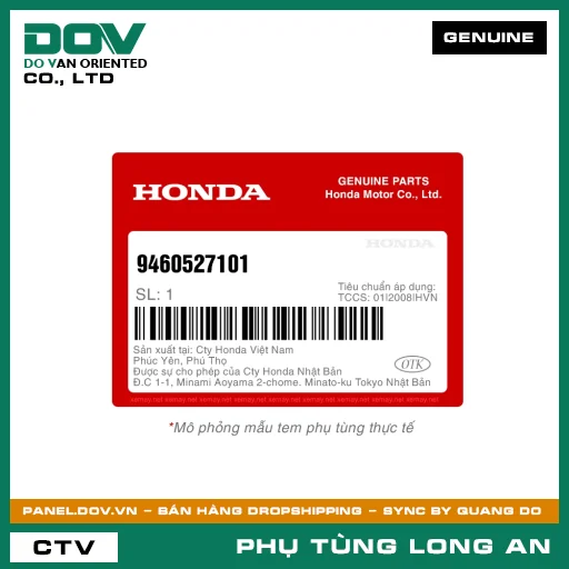 BU LÔNG HONDA CB250 NIGHTHAWK — 9460527101