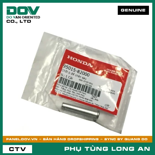 CHỐT B ĐỂ CHÂN SAU HONDA AIR BLADE 110, CB250 NIGHTHAWK, CB500X — 9501582000
