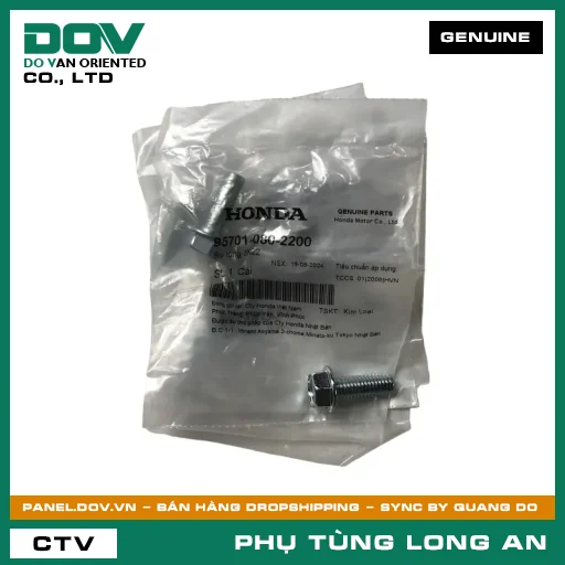BU LÔNG 8X22 HONDA CB250 NIGHTHAWK, FUTURE NEO, SUPER DREAM, VISION 110 — 957010802200