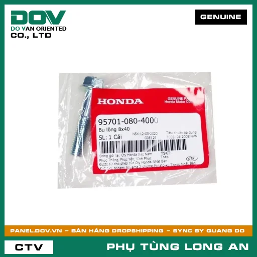 BU LÔNG 8X40 HONDA CB1000R, FUTURE 125, WINNER R, WINNER X — 957010804000