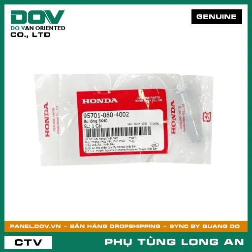 BU LÔNG 8X40 HONDA MSX 125 — 957010804002