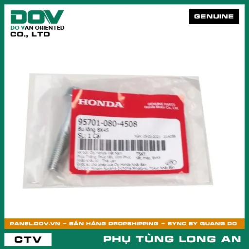 BU LÔNG 8X45 HONDA AIR BLADE 125, PCX, VISION 110 — 957010804508