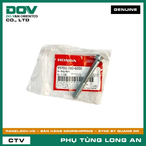 BU LÔNG 8X60 HONDA GOLDWING, LEAD 125, SUPER DREAM — 957010806000