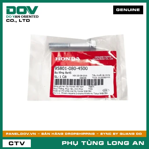 BU LÔNG 8X45 HONDA CB250 NIGHTHAWK, SH MODE — 958010804500