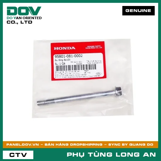 BU LÔNG 8X100 HONDA AIR BLADE 110 — 958010810002