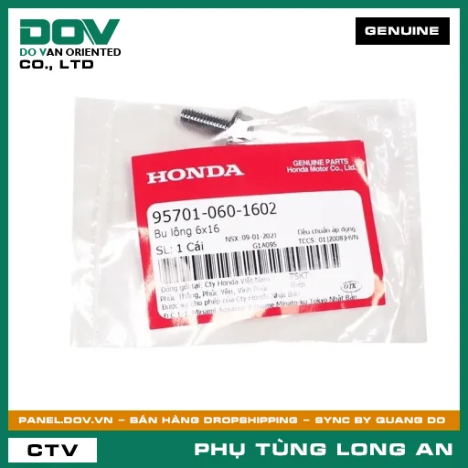 BU LÔNG 10X40 HONDA LEAD 110 — 958011004002