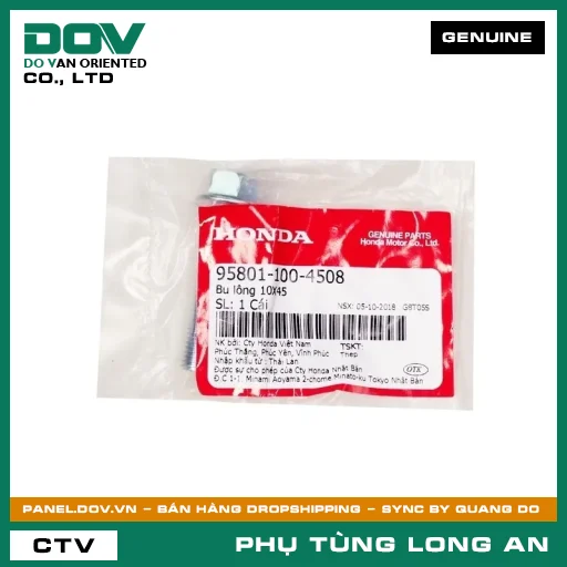 BU LÔNG 10X45 HONDA SUPER CUB C125, VARIO 160, VISION 110 — 958011004508