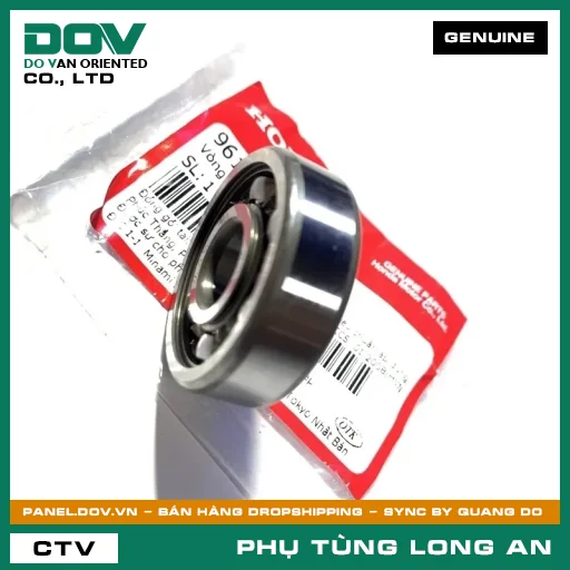 VÒNG BI 6301 (1 MẶT CHẮN BỤI) HONDA DREAM 110, FUTURE NEO, SUPER DREAM, WAVE 100, WAVE ALPHA, WAVE RSX 110 — 961406301010