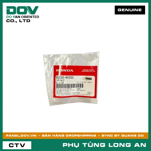 CHỐT 4X10 HONDA SUPER DREAM, WAVE 100, WAVE ALPHA — 9622040100
