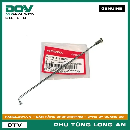 NAN HOA NGOÀI A11X183.5 HONDA FUTURE 125, WAVE ALPHA, WAVE RSX 110 — 9733831207F0