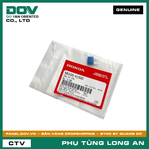 CẦU CHÌ 15A HONDA ADV350, AIR BLADE 110, AIR BLADE 125/150, CLICK 110, FUTURE 125, FUTURE NEO, GOLDWING, MSX 125, PCX, PCX 125/150, REBEL 1100, REBEL 300, REBEL 500, SH 125/150, VISION 110, WAVE RSX 110 — 9820041500