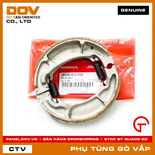 BỘ BỐ THẮNG MÃ PHỤ TÙNG 06430K12V00 — 06430K12V00