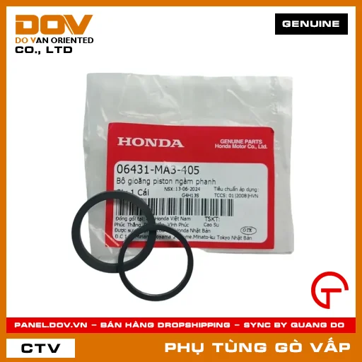 BỘ GIOĂNG (RON) PISTON NGÀM PHANH MÃ PHỤ TÙNG 06431MA3405 — 06431MA3405