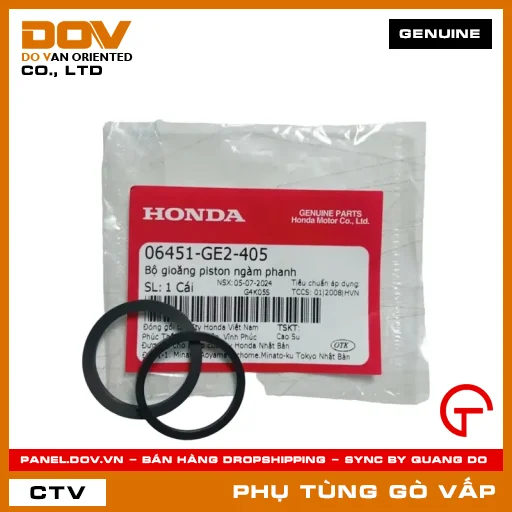 BỘ GIOĂNG (RON) PISTON NGÀM PHANH MÃ PHỤ TÙNG 06451GE2405 — 06451GE2405