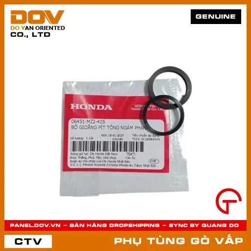 BỘ GIOĂNG (RON) PÍT TÔNG NGÀM PHANH MÃ PHỤ TÙNG 06451MZ2405 — 06451MZ2405
